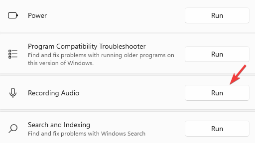 Other-troubleshooters-Option-Recording-Audio-Run