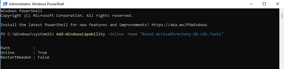 RSAT-installation-process-in-Powershell