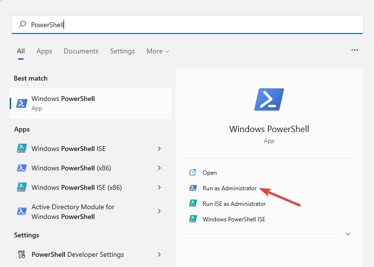 Run-Powershell-as-an-administrator