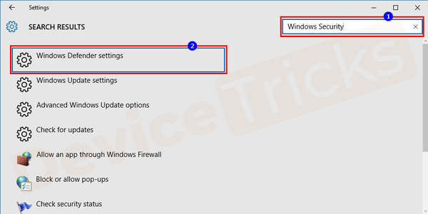 Search-Windows-Security