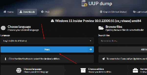 Select-Windows-11-ISO-language