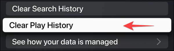 Select-clear-play-history-on-apple-tv