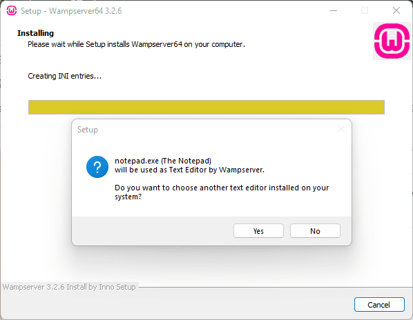 Select-default-text-editor-for-Wamp-server