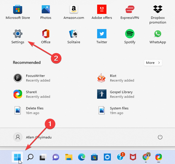 Settings-app