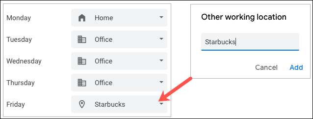 SomewhereElse-GoogleCalendarHoursLocation