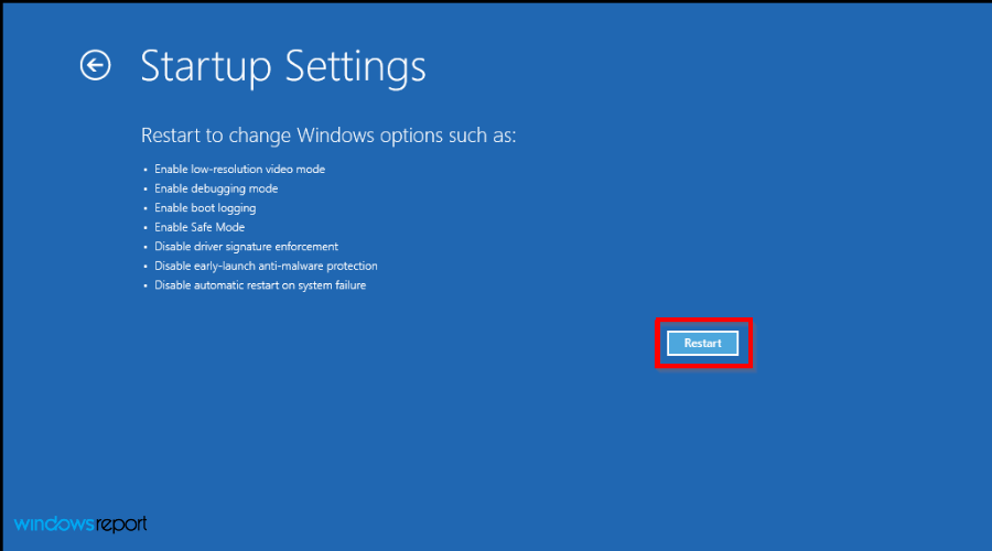 Startup-settings-restart