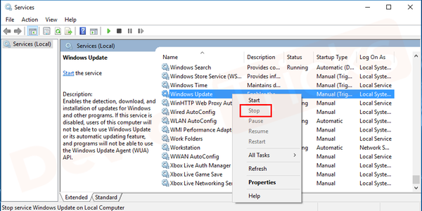 Stop-Windows-Update-Services