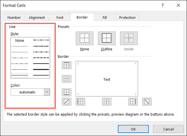 StyleColor-ExcelCustomBorder