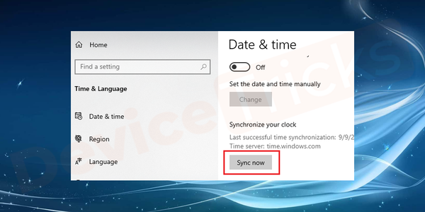 Sync-now-Date-and-Time-settings