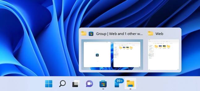 Taskbar-multitasking-feature