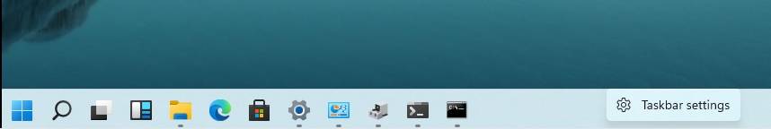 Taskbar-settings-option