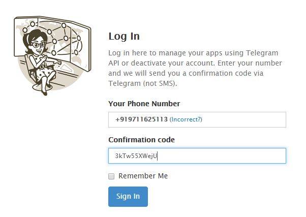 Telegram-delete-account-notifcation