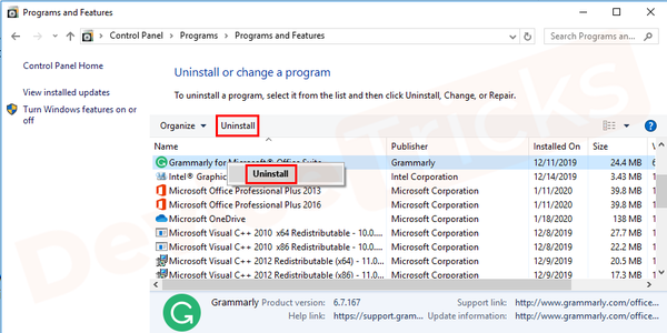 Uninstall-Programs