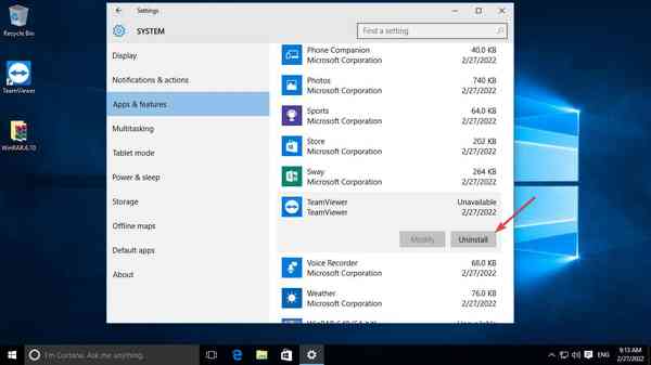 Uninstalling-App-from-Windows-10 Uninstalling-App-from-Windows-10