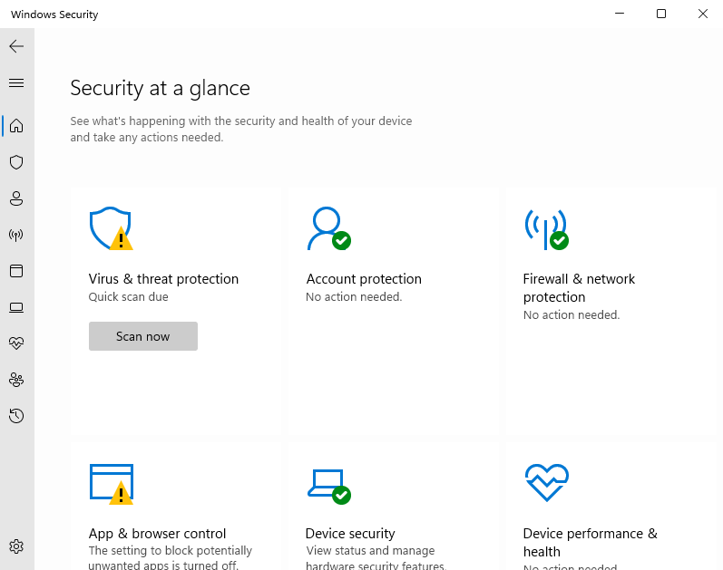 Virus-threat-protection