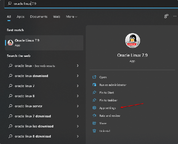 WSL-APP-distro-Settings