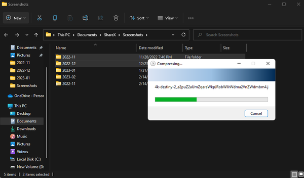 Wait-for-compression