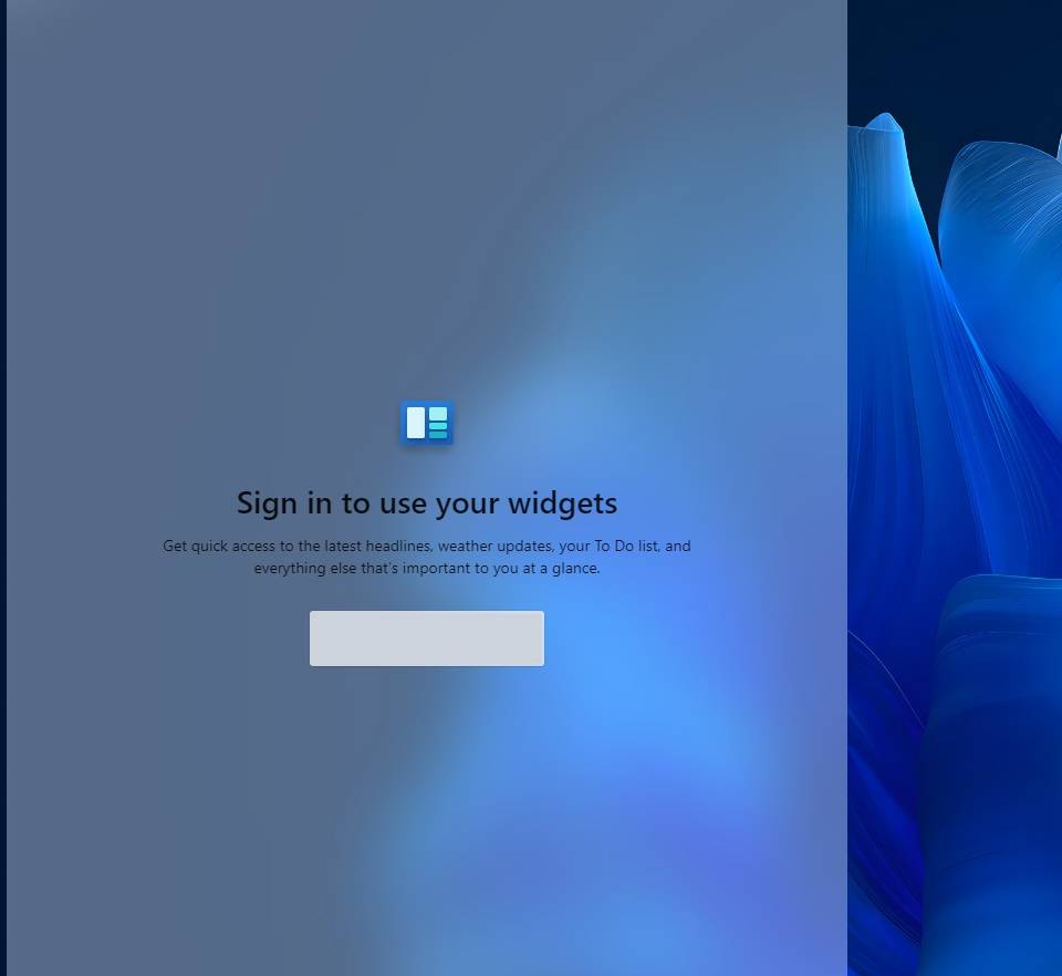 Widgets-board-Microsoft-account-signin Widgets-board-Microsoft-account-signin