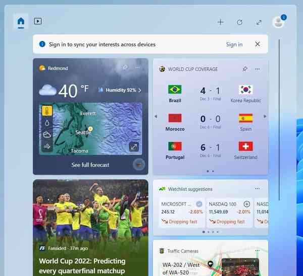 Widgets-board-without-Microsoft-account