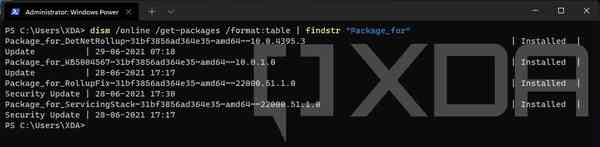 Windows-11-DISM-installed-updates Windows-11-DISM-installed-updates