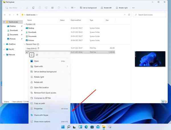 Windows-11-Insider-Preview-Build-22000.71-acrylic-menu-in-Explorer Windows-11-Insider-Preview-Build-22000.71-acrylic-menu-in-Explorer