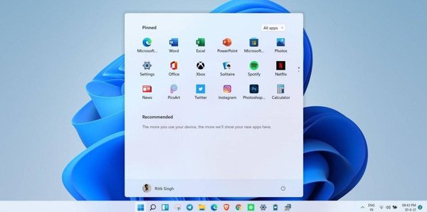 Windows-11-Start-Menu-Without-Recommended-Files