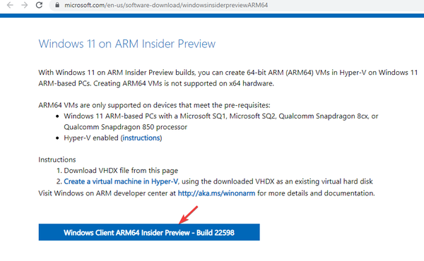 Windows-11-on-ARM-Insider-Preview-Windows-Client-ARM64-Insider-Preview