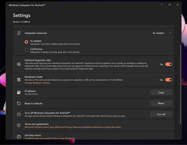 Windows-Subsystem-for-Android