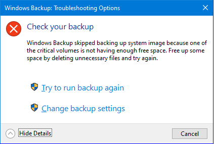 Windows-backup-error