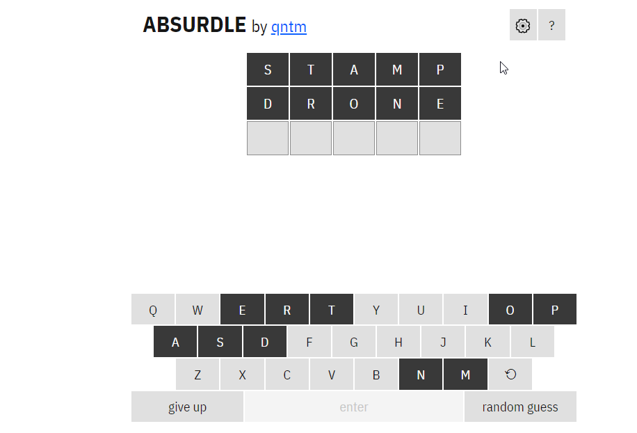 absurdle-playing