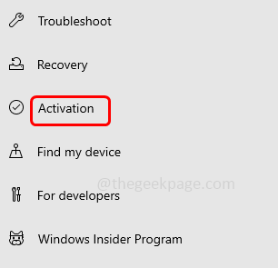 activation