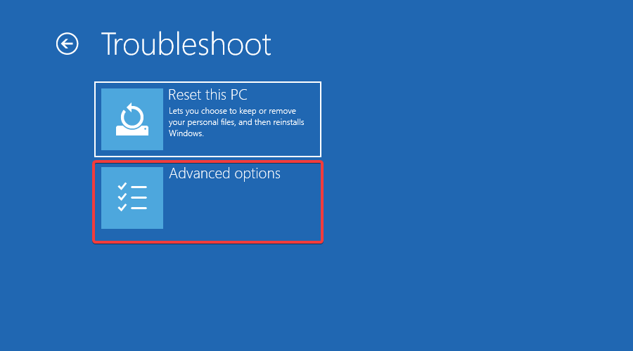 advanced-options-boot advanced-options-boot