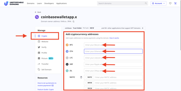 content_manage_unstoppable_domain_nft