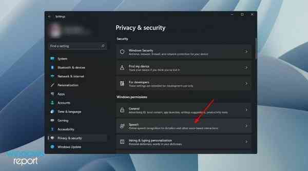 disable-speech-recognition-windows-11-settings