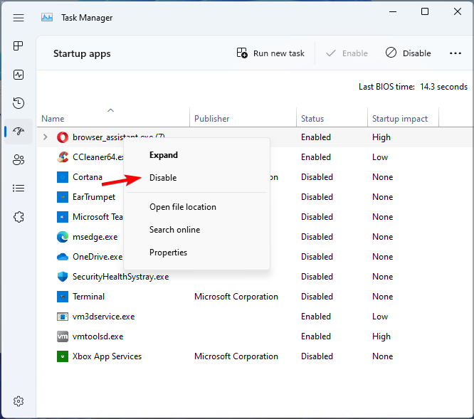 disable-startup-app-w11