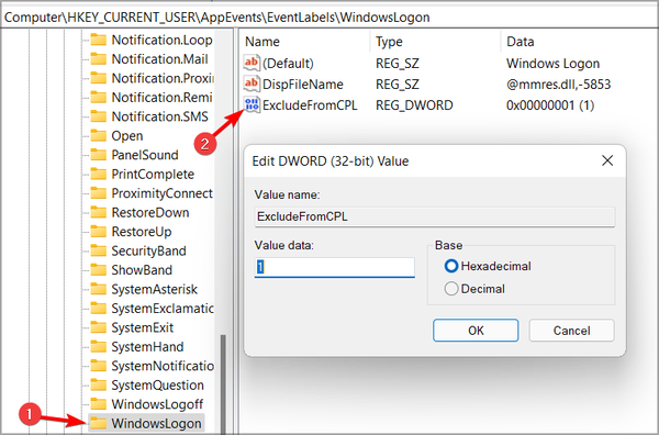 excludefromcpl excludefromcpl