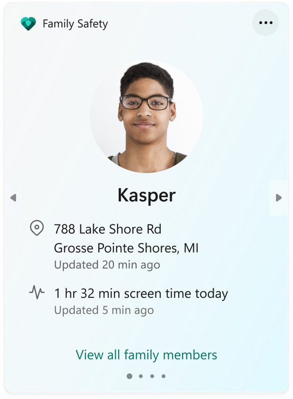 family-widget