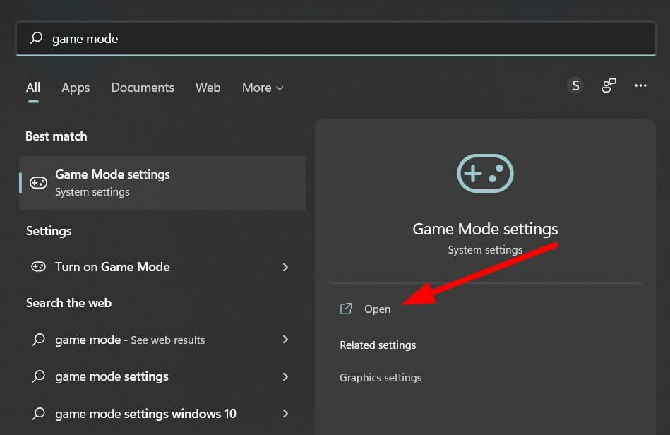 game-mode-settings