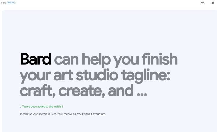 google-bard-waitlist google-bard-waitlist