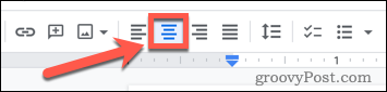 google-docs-center-align
