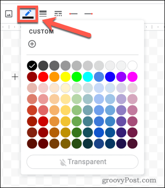 google-docs-line-color