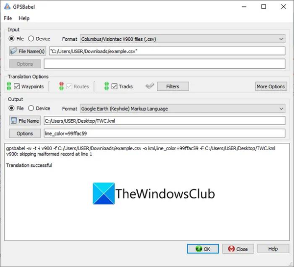 gpsbabel_convert-csv-to-gpx-kml-windows-11-10