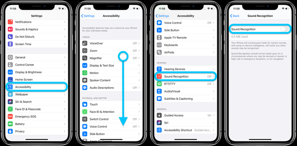 how-to-use-iphone-sound-recognition-ios-14-turn-on-in-settings