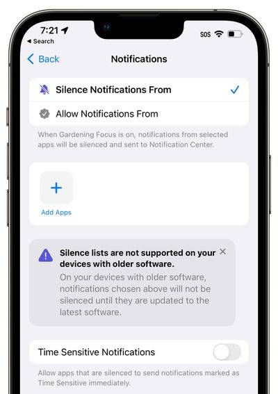 ios-16-silence-lists