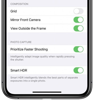 ios14mirrorfrontcamera