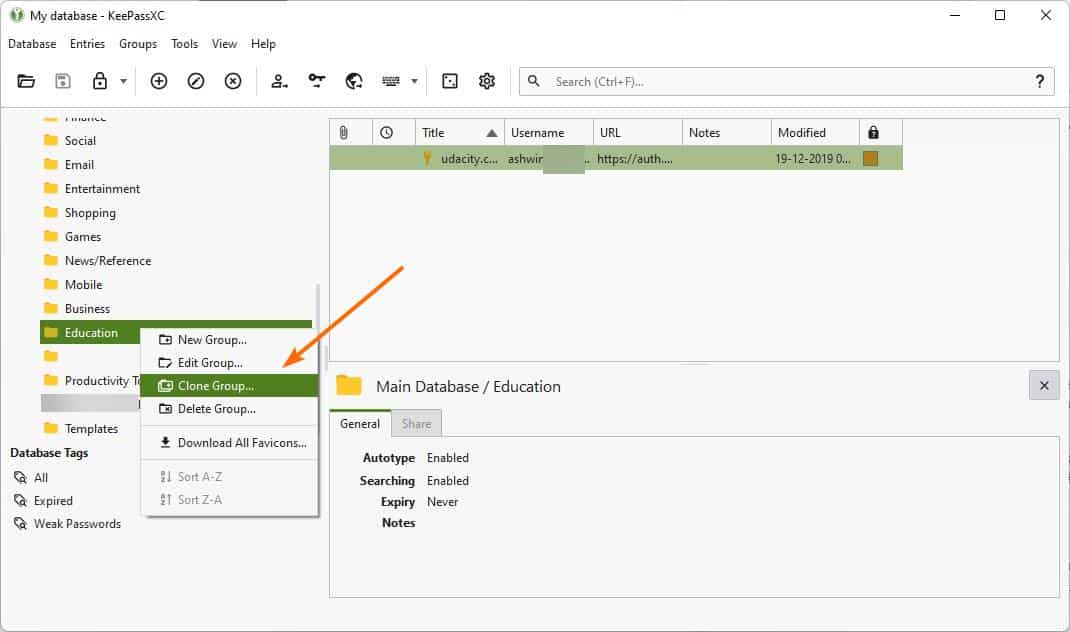 keepassxc-clone-group keepassxc-clone-group