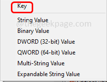 key