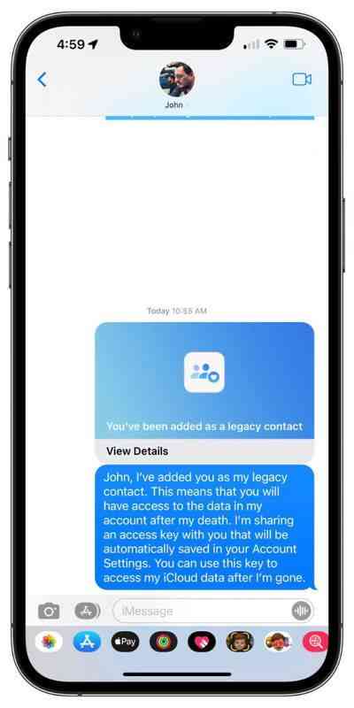 legacy-contact-access-key-message