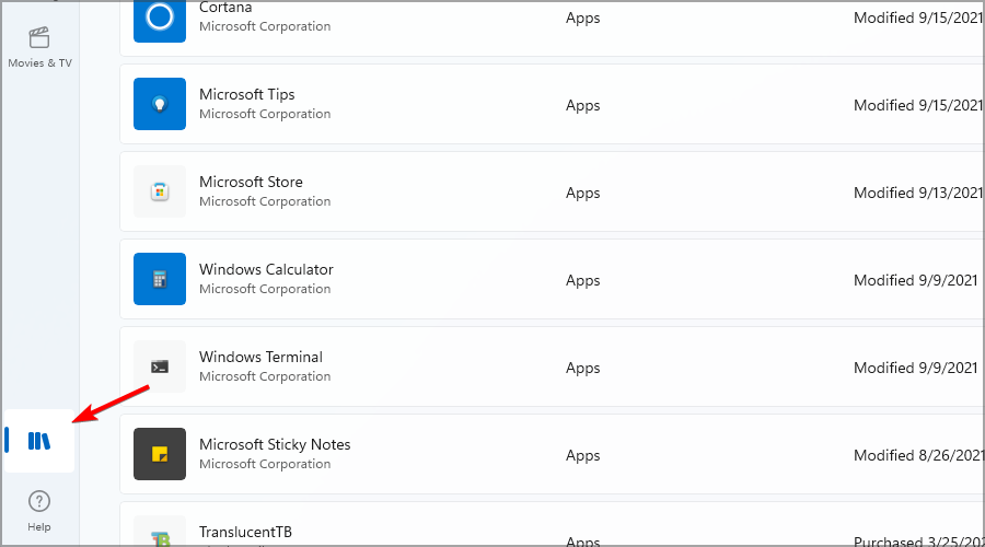 library-microsoft-store