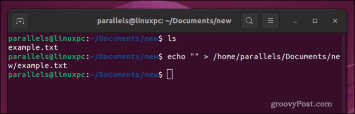 linux-empty-file-echo linux-empty-file-echo